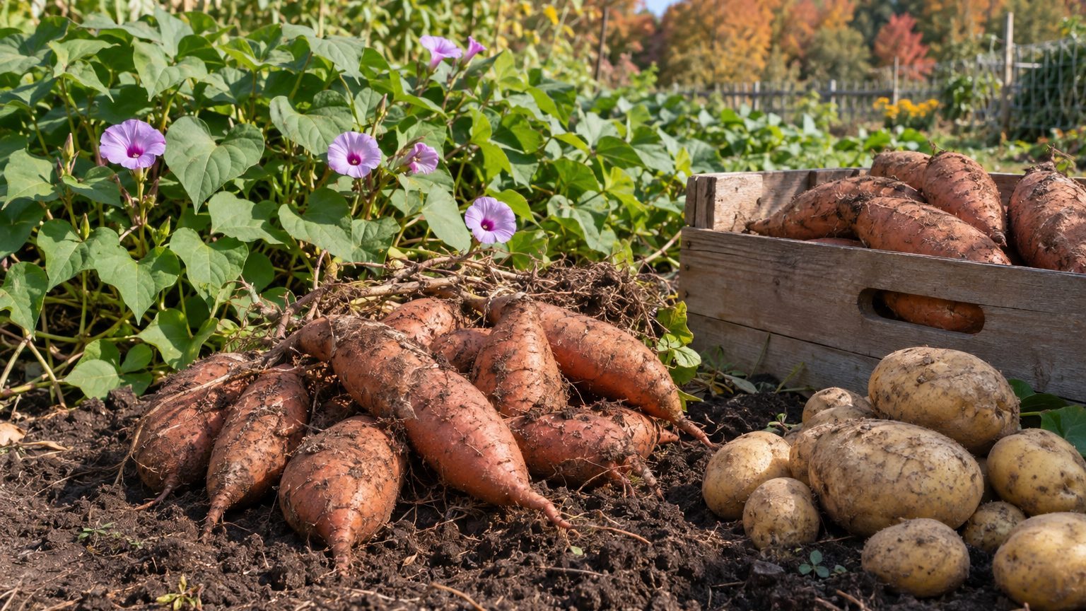 Growing Sweet Potatoes: Slips, Heat, and a Careful Cure