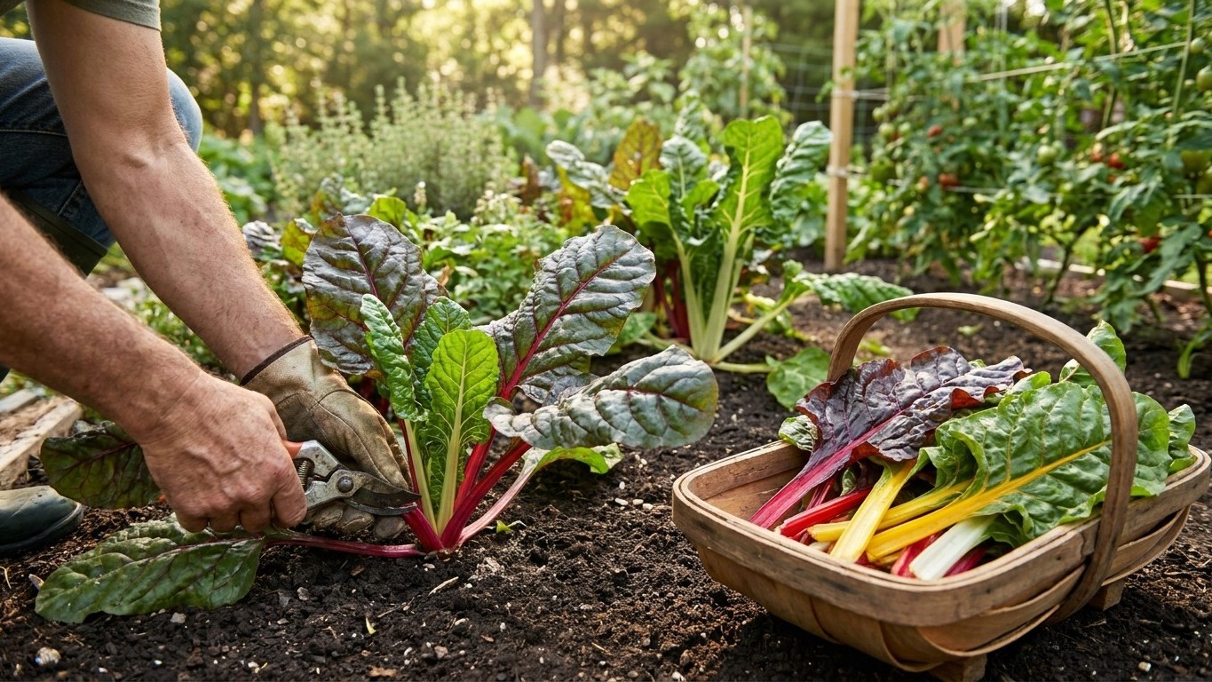 Growing Swiss Chard: The Green You Can Cut to the Ground