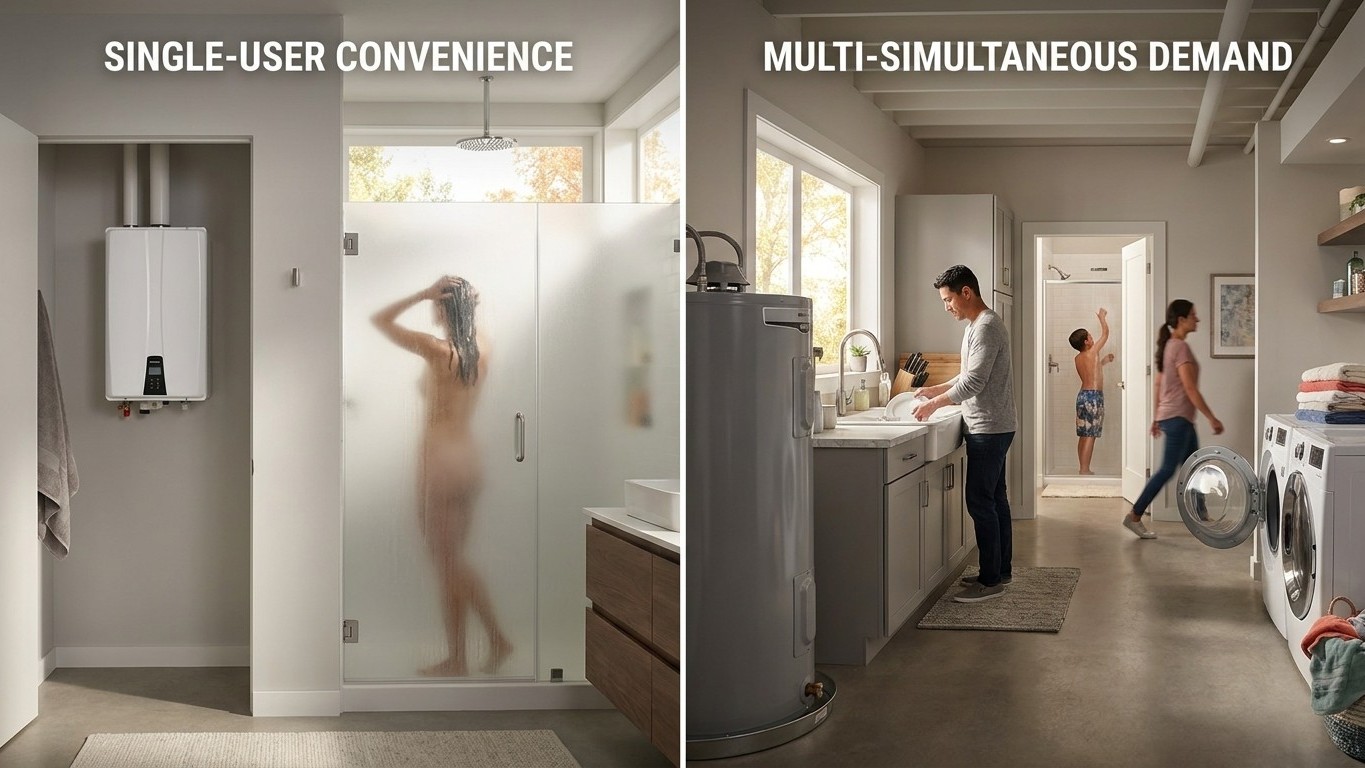 Tankless or Storage Tank: Which Suits Your House