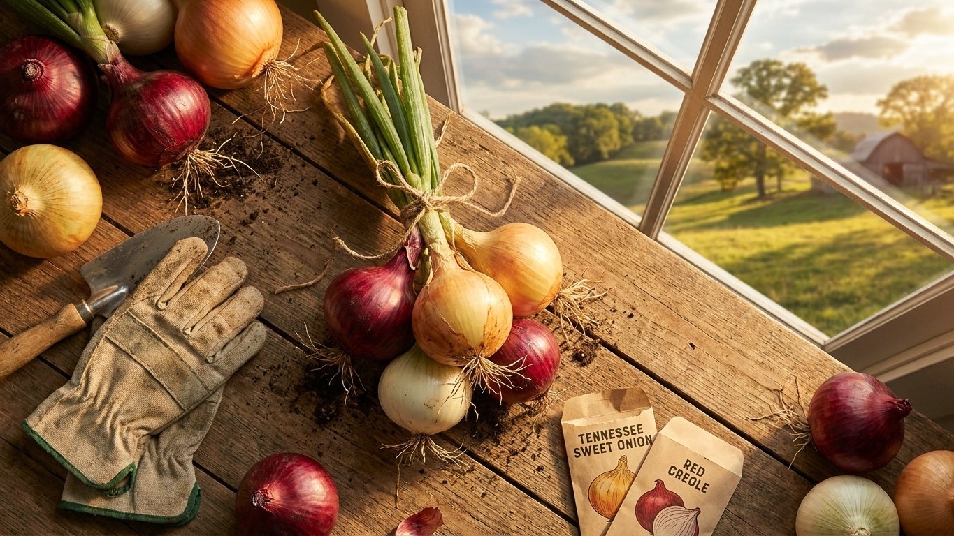 The Best Onion Varieties for Tennessee