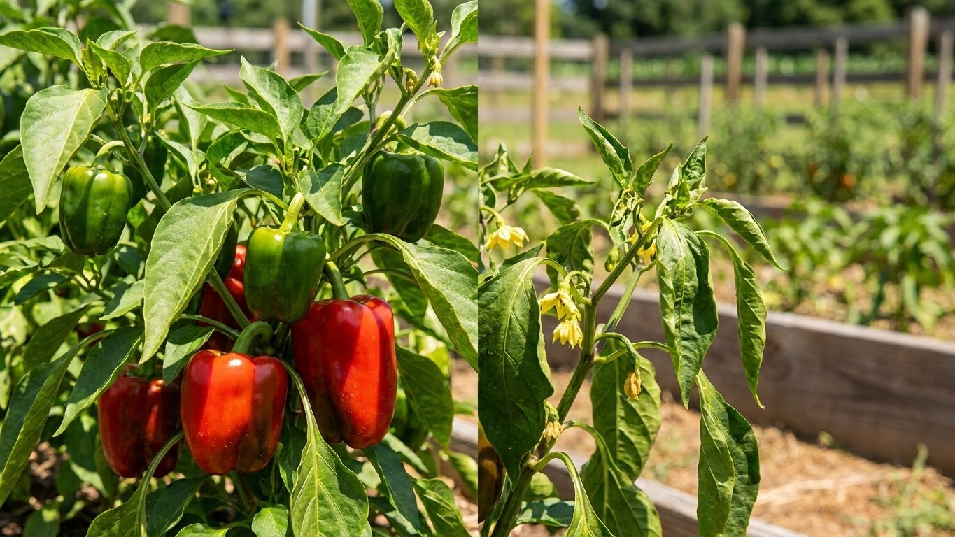 Growing Peppers in Tennessee: Fruit Set, Heat and Timing