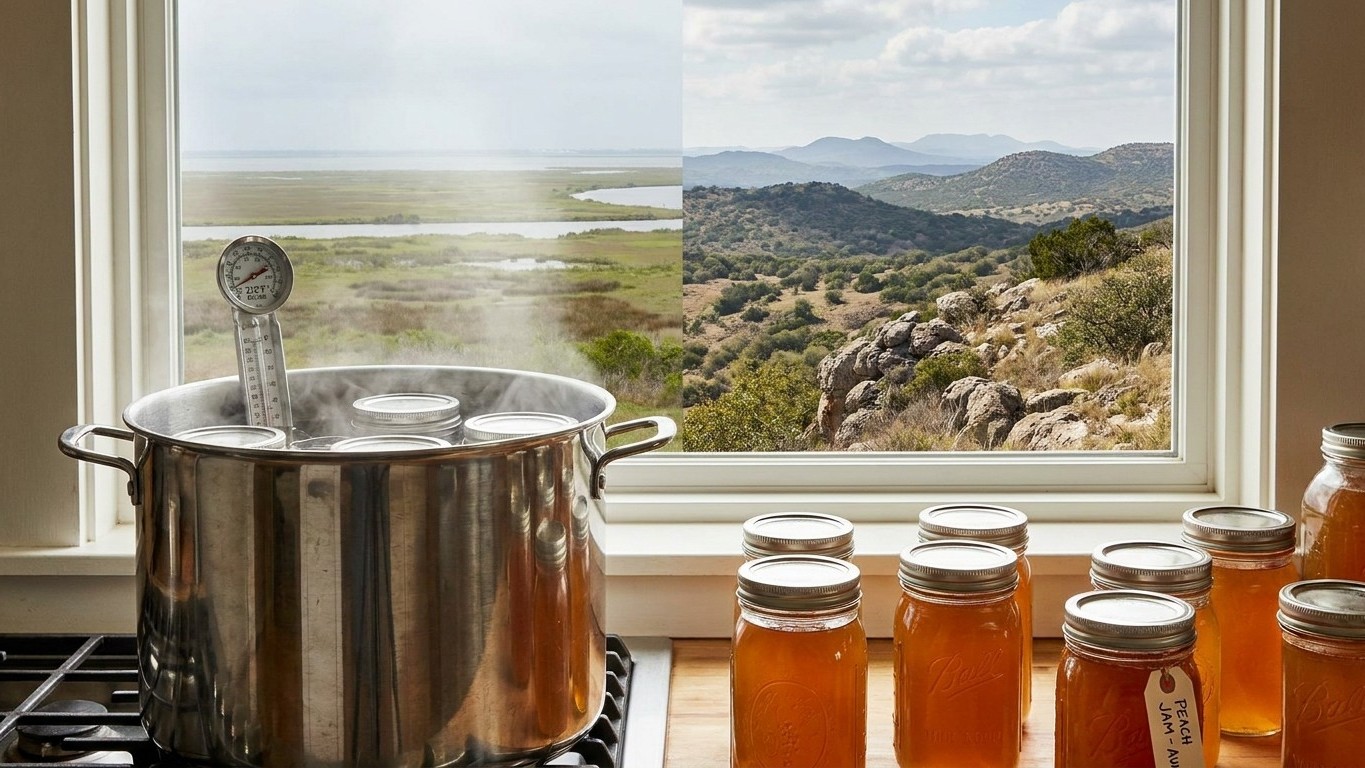 Canning at Altitude in Texas: What Your Elevation Changes