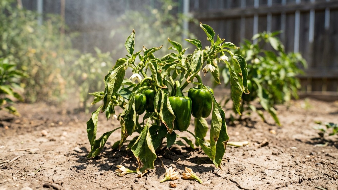 Growing Peppers in Texas: Fruit Set, Heat and Timing