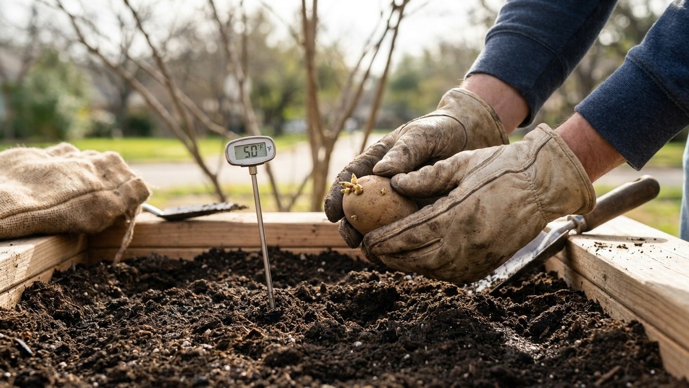When to Plant Potatoes in Texas: Counting Back From Your Last Frost
