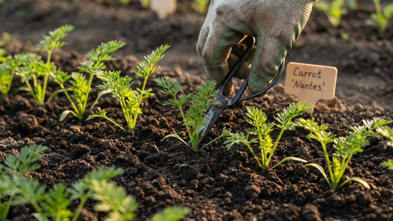 Thinning Carrots: When, and How Far Apart