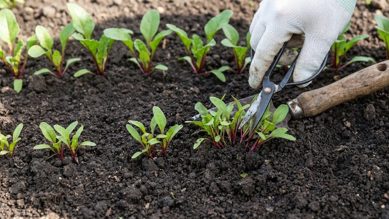 Thinning Beets: Three Inches, and Why It Is Not Optional