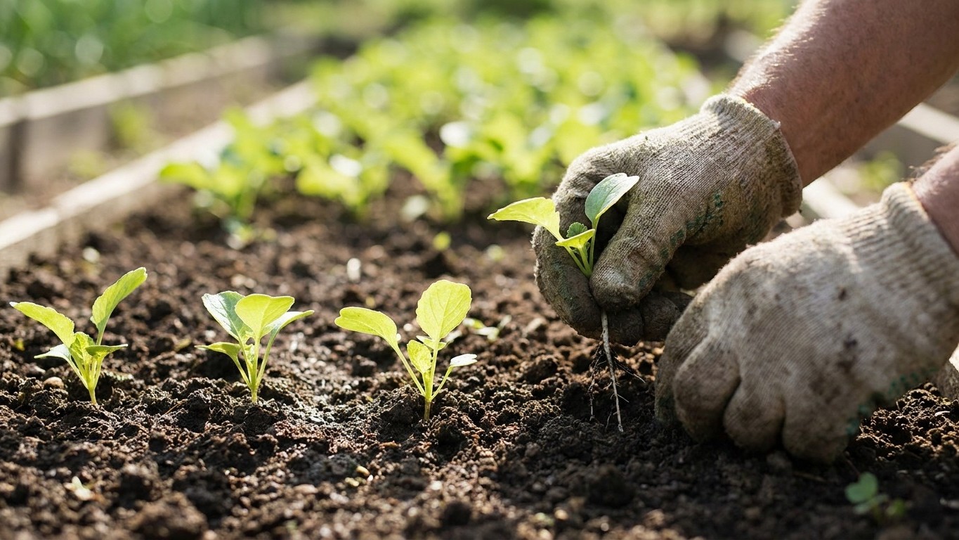 Thinning Radishes Is Not Tidying — It Is What Makes the Root