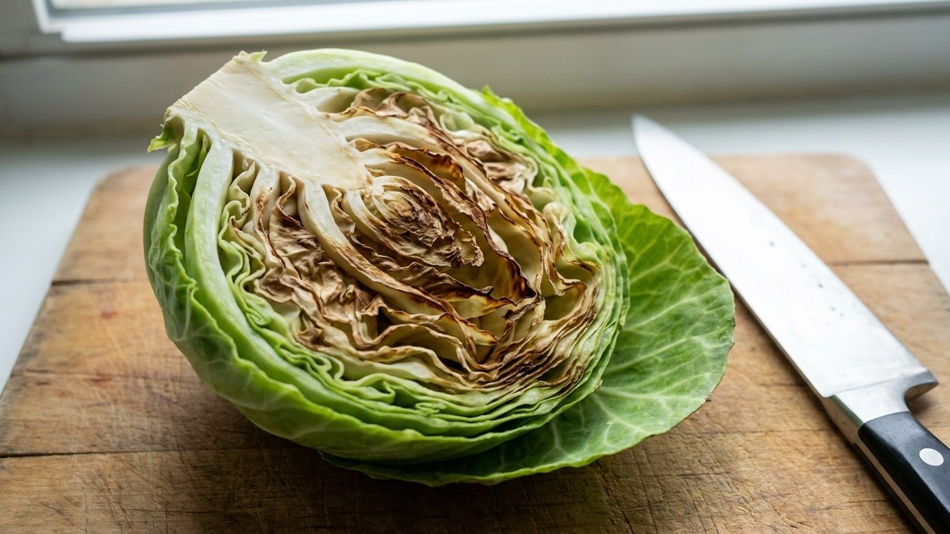 Tipburn in Cabbage: Calcium That Never Reached the Inner Leaves