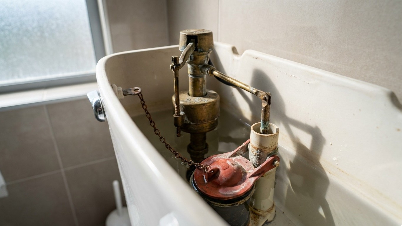 A Toilet That Will Not Flush Properly