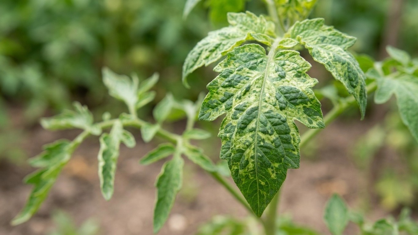 Tomato Mosaic Virus: Mottled Leaves That No Spray Will Fix