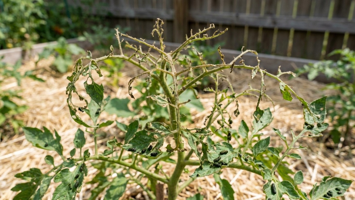 Tomato Hornworm Damage: How to Recognise It