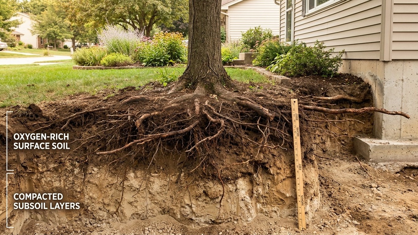 Tree Roots and Foundations: What Is Real and What Is Not