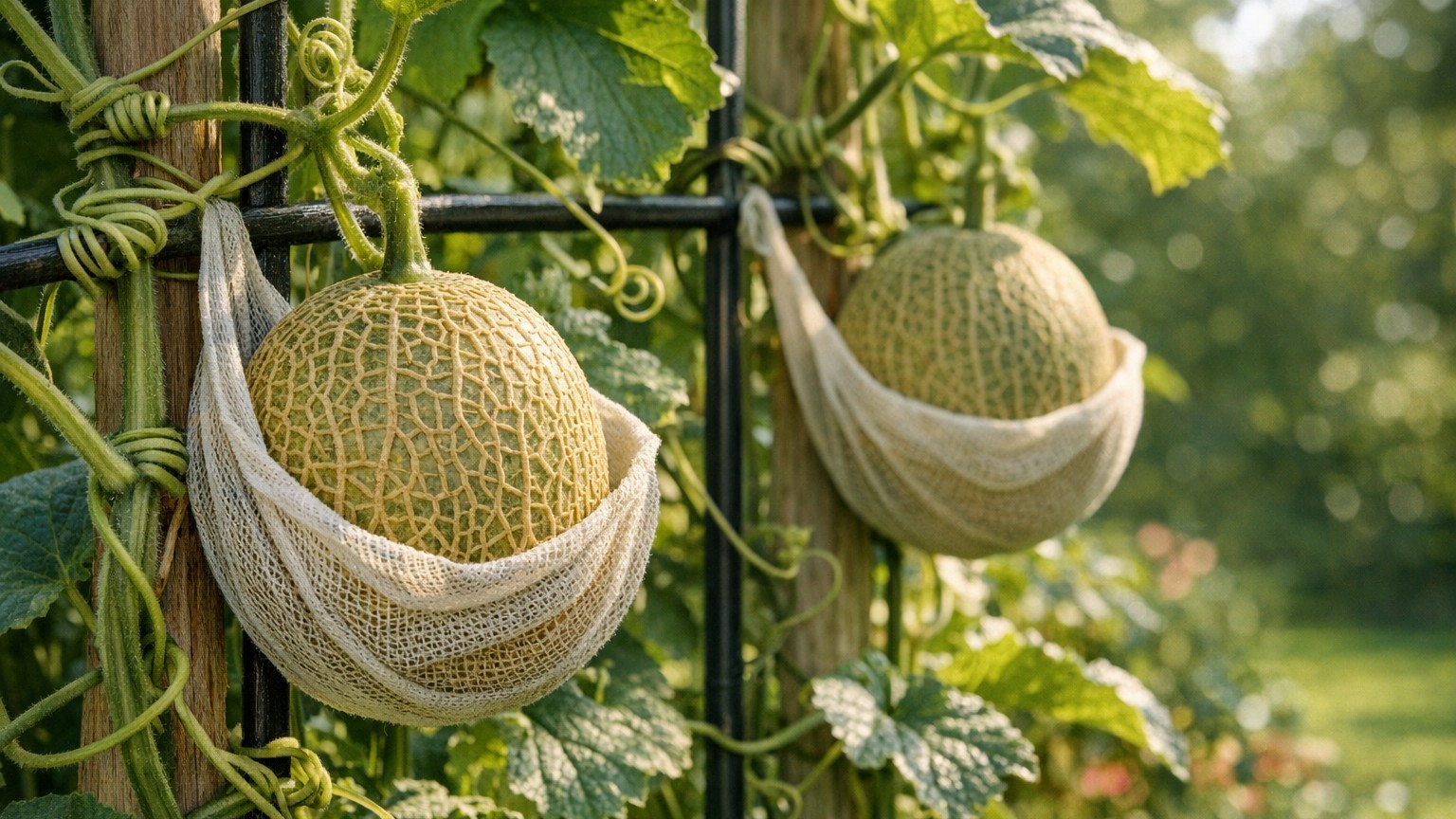 Melons on a Trellis: Which Ones, and How