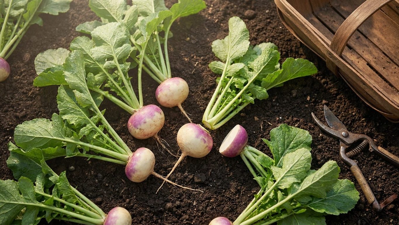 Turnip Greens: The Half of the Crop People Compost