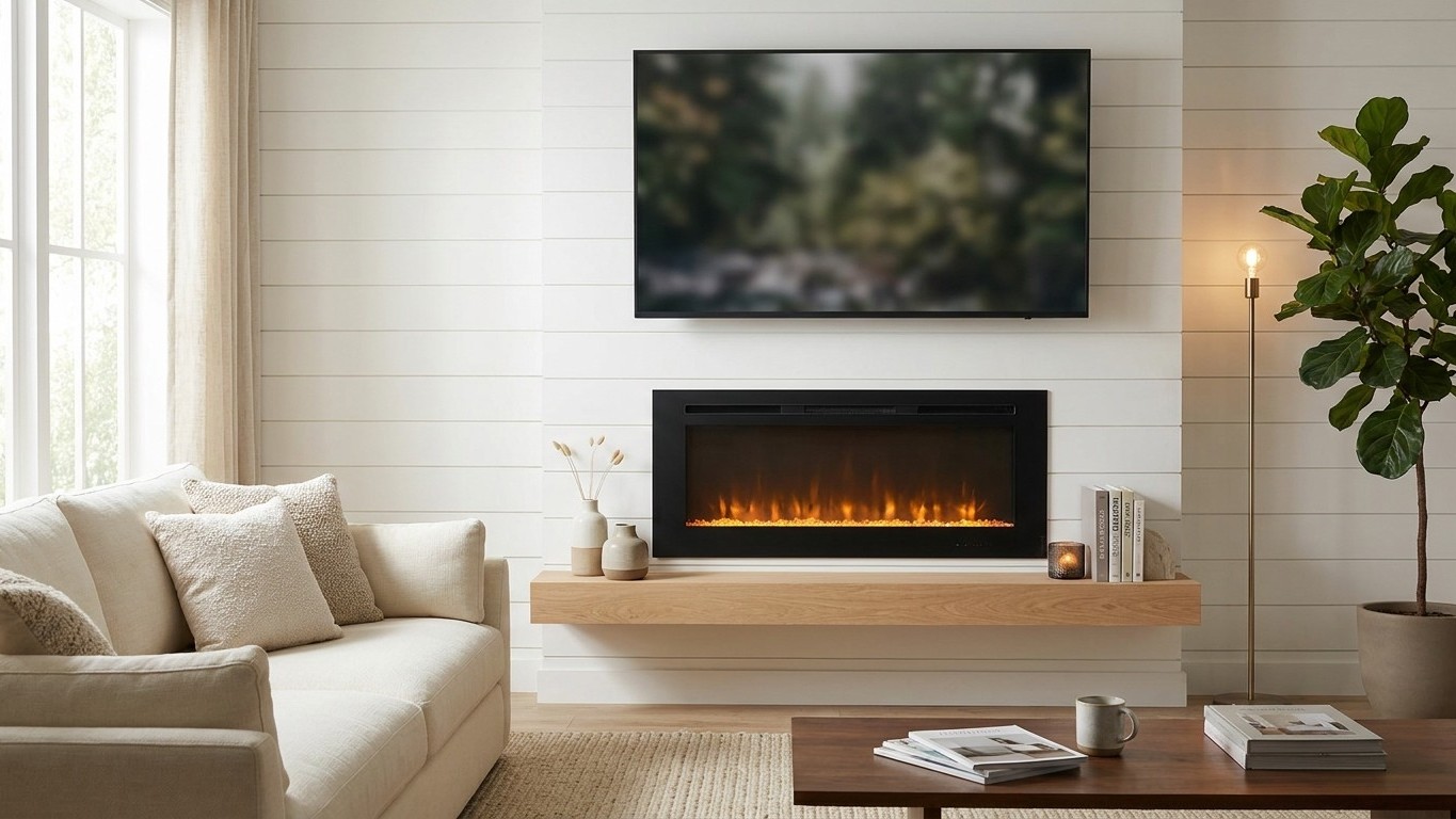 Can You Put a TV Above an Electric Fireplace?