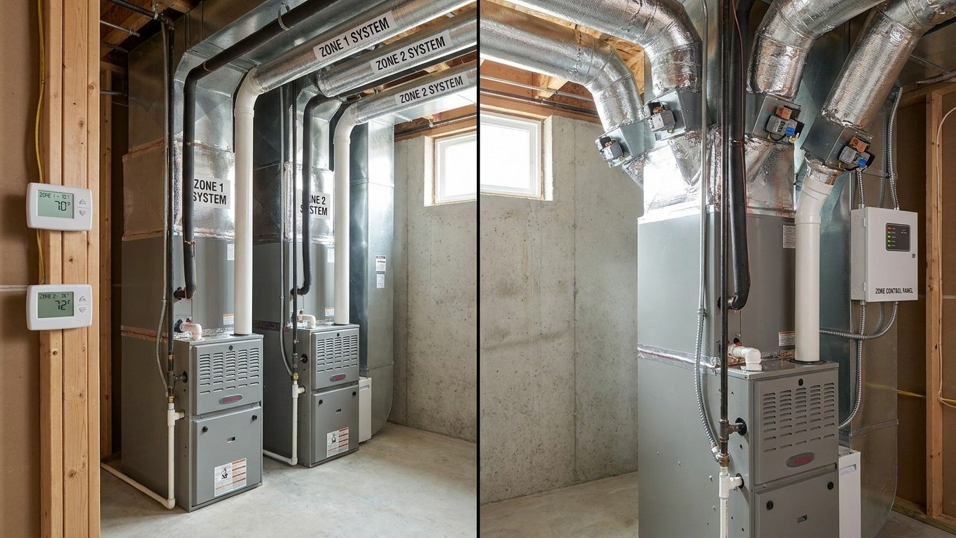 Two Thermostats, One House: How Zones Work and Why They Fight