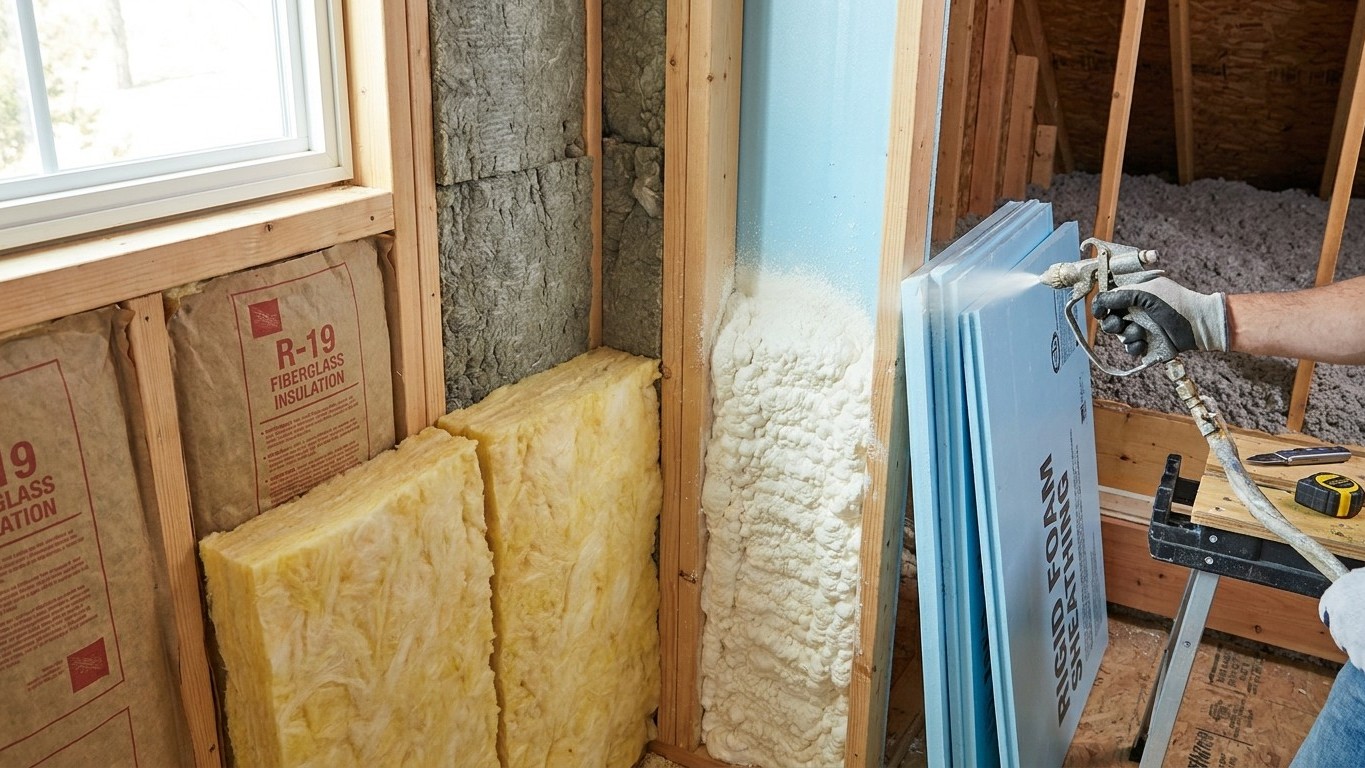Which Insulation Material Goes Where