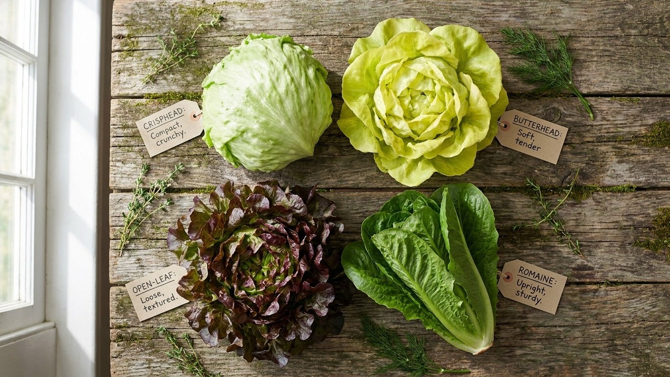 Crisphead, Butterhead, Cos and Leaf: What the Extension Names
