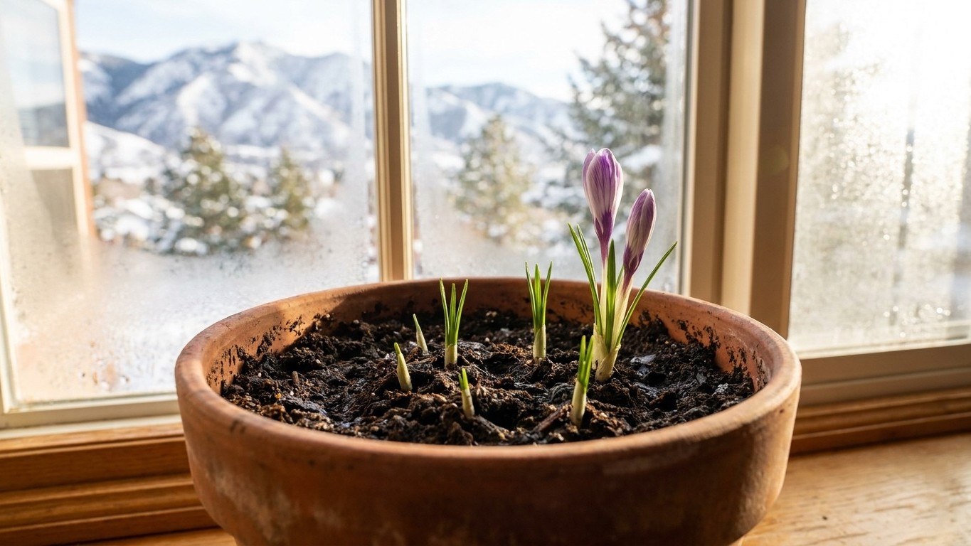 Forcing Spring Bulbs Indoors in Utah