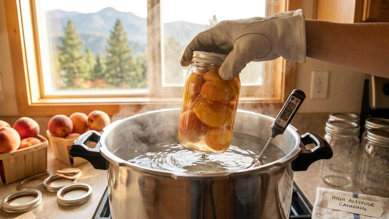Canning at Altitude in Utah: What Your Elevation Changes