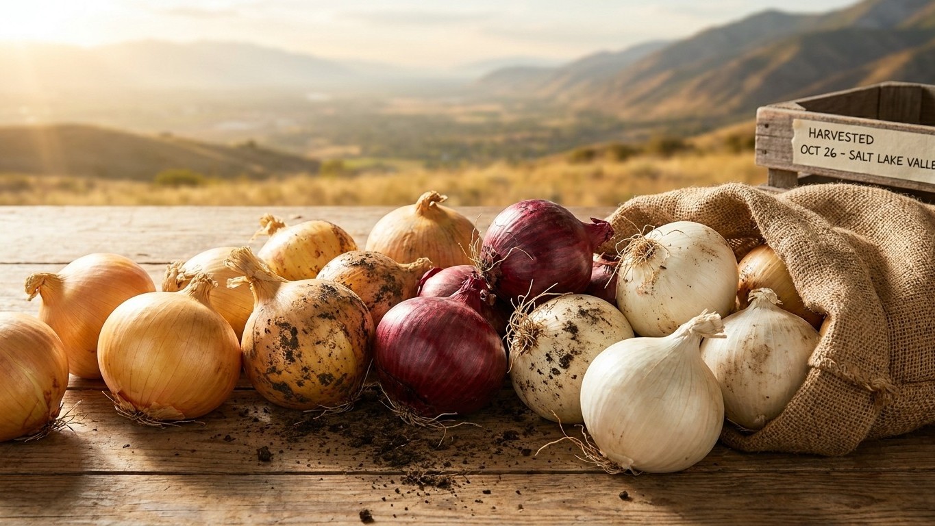 The Best Onion Varieties for Utah