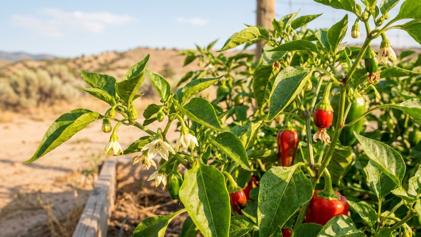 Growing Peppers in Utah: Fruit Set, Heat and Timing