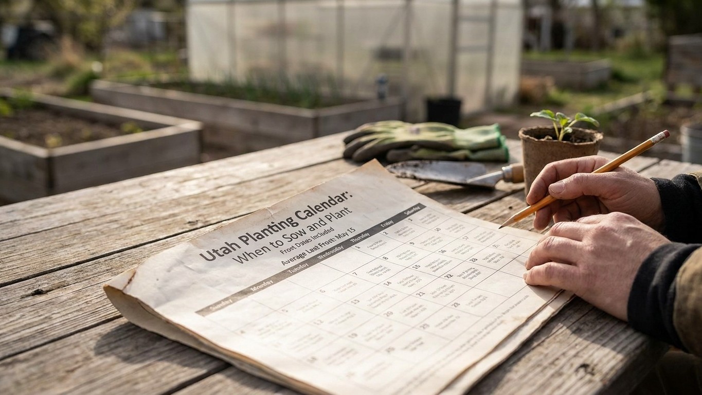 Utah Planting Calendar: When to Sow and Plant, Frost Dates Included