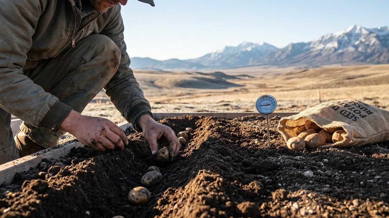 When to Plant Potatoes in Utah: Counting Back From Your Last Frost