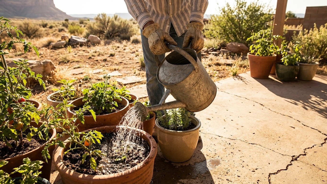 Watering Pots and Containers in Utah