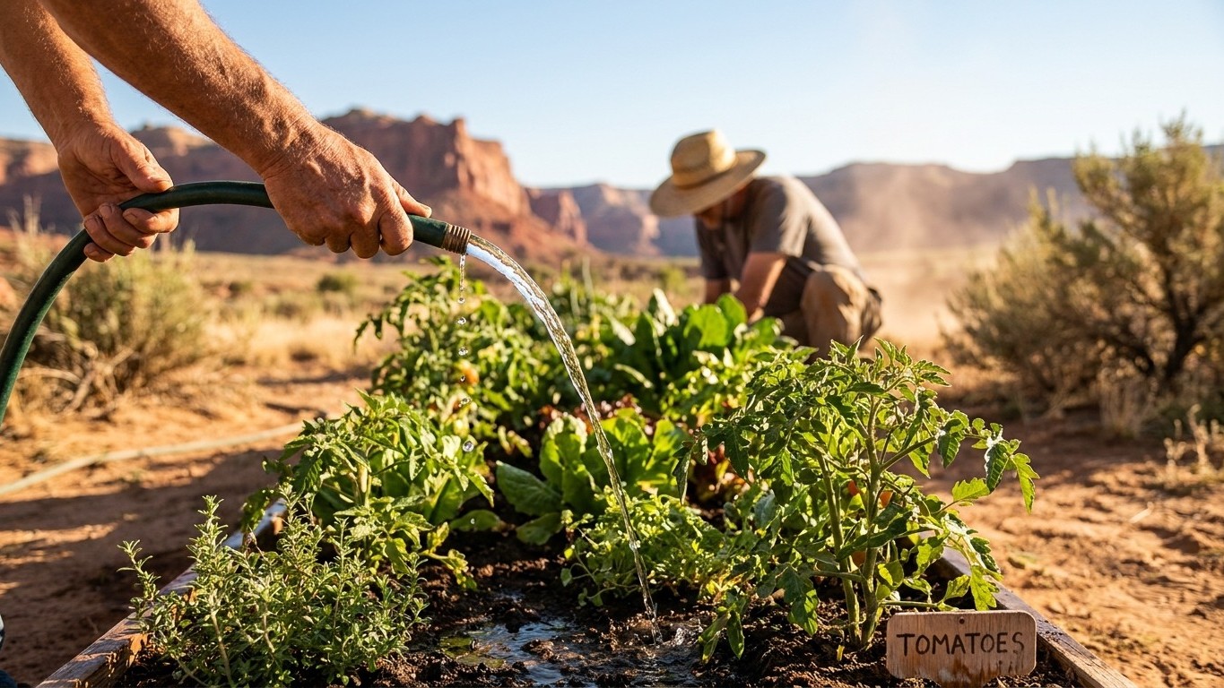 Watering a Garden in Utah: How Much, How Often, and the Local Rules