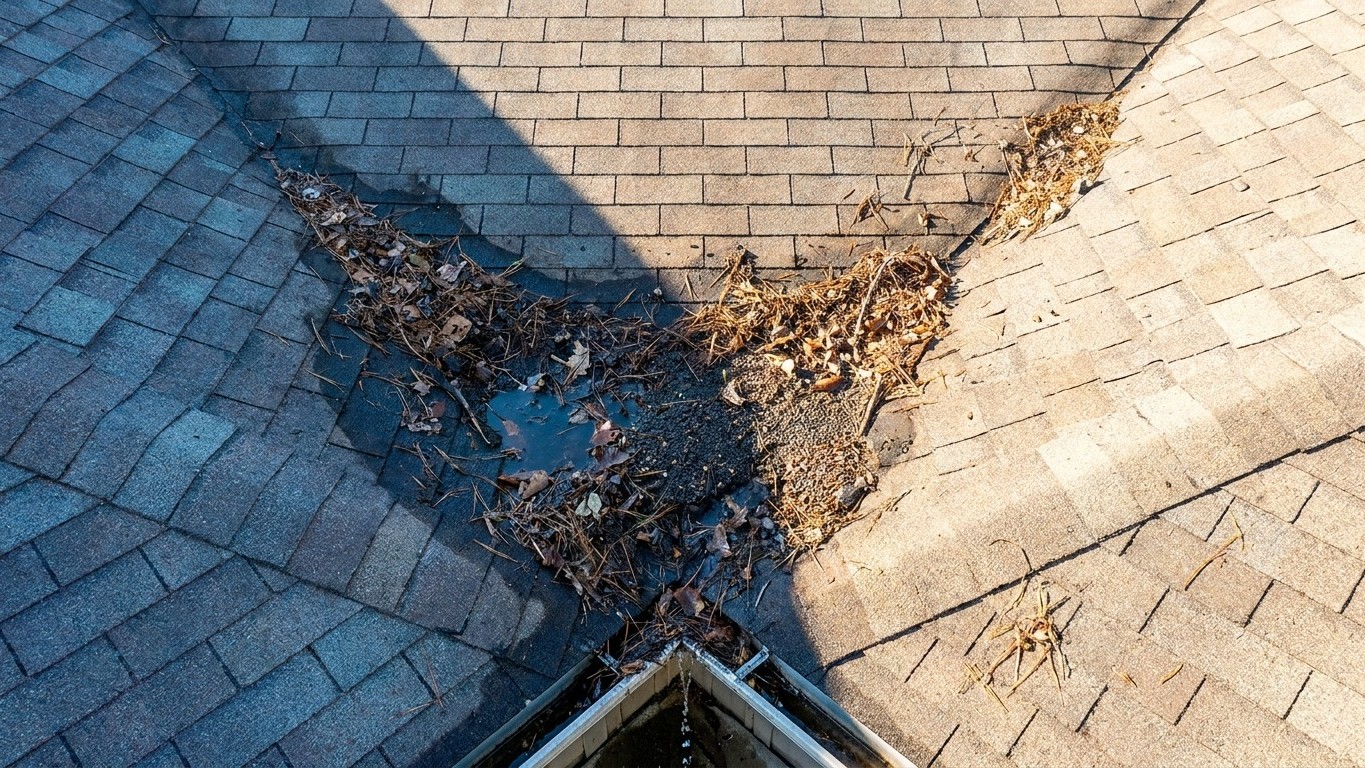Roof Valleys: Where Half the Roof Drains