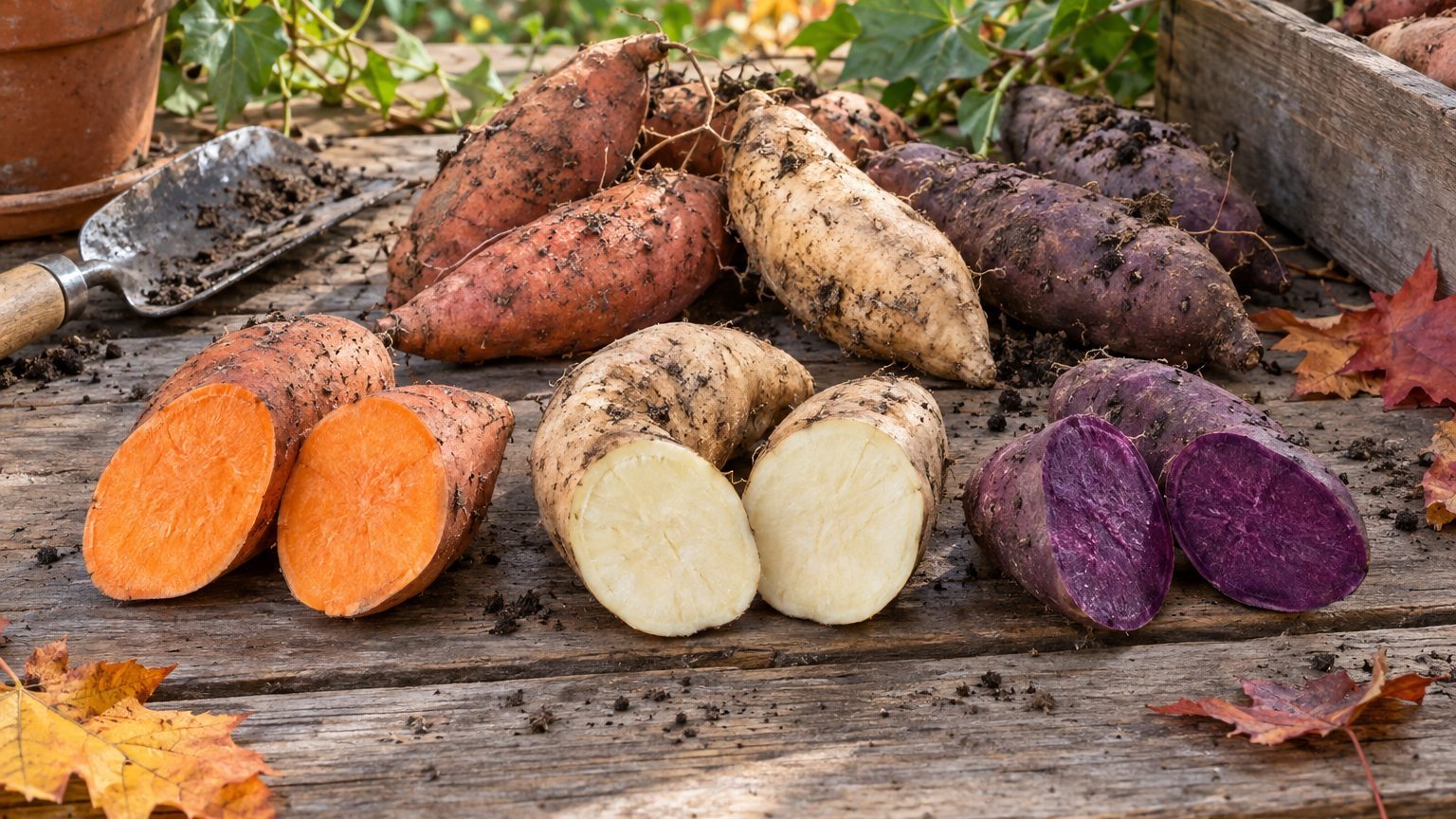 Orange, White and Purple: Which Sweet Potato to Grow