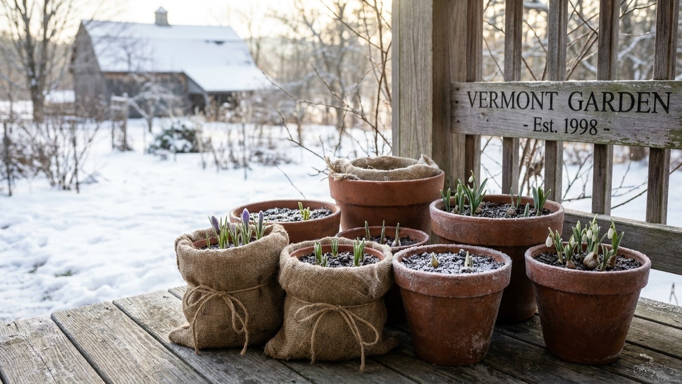 Growing Spring Bulbs in Containers in Vermont