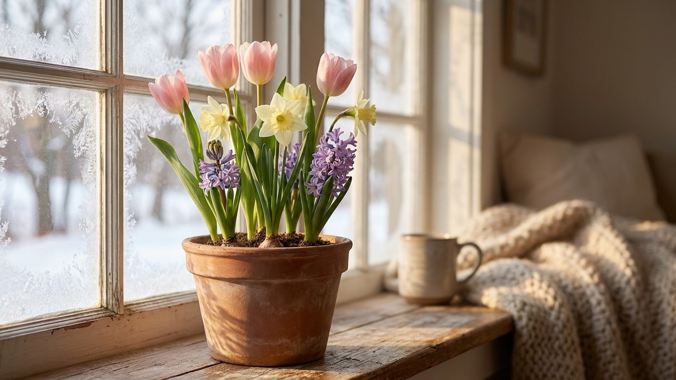 Forcing Spring Bulbs Indoors in Vermont