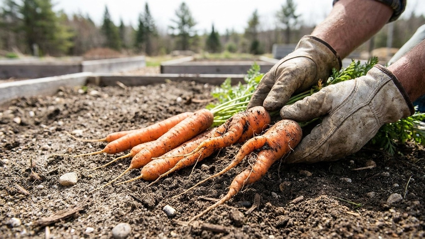 Growing Carrots in Vermont: Soil, Sowing and Forked Roots