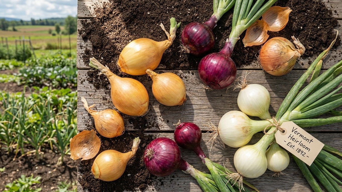 The Best Onion Varieties for Vermont