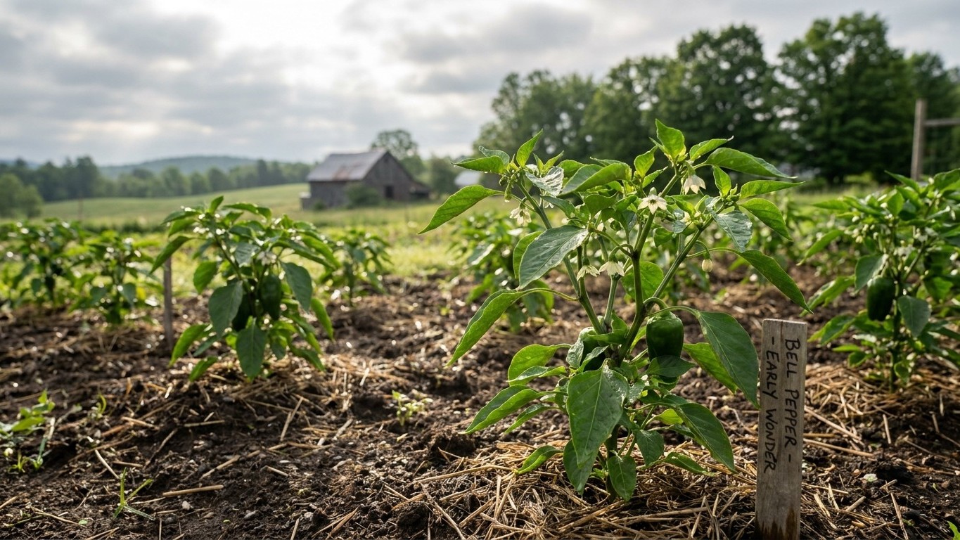 Growing Peppers in Vermont: Fruit Set, Heat and Timing