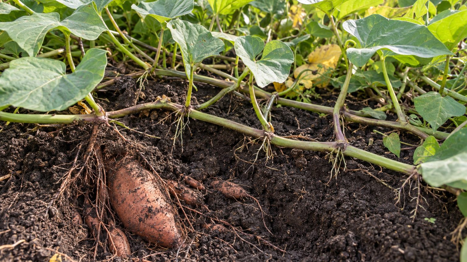 Sweet Potato Vines: Leave Them or Lift Them