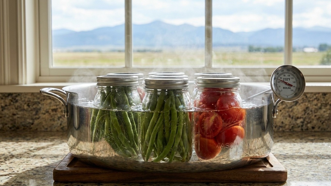 Canning at Altitude in Virginia: What Your Elevation Changes
