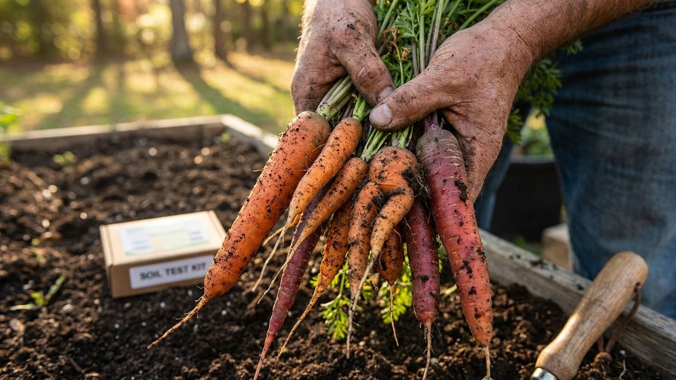 Growing Carrots in Virginia: Soil, Sowing and Forked Roots
