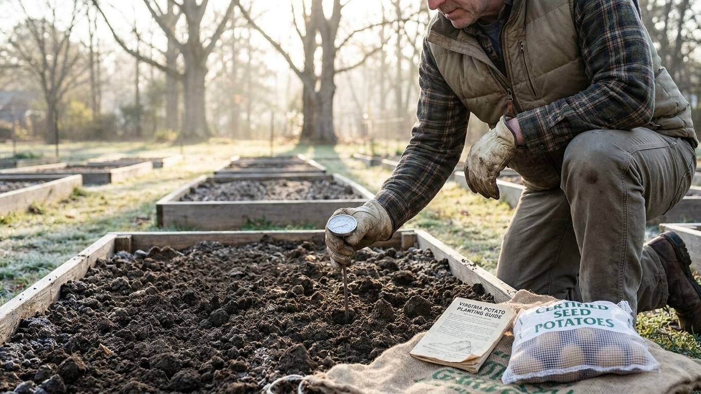 When to Plant Potatoes in Virginia: Counting Back From Your Last Frost