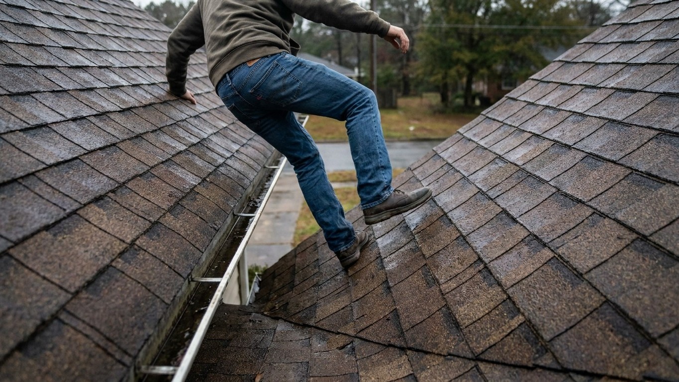 Why Walking on Your Roof Is a Bad Idea