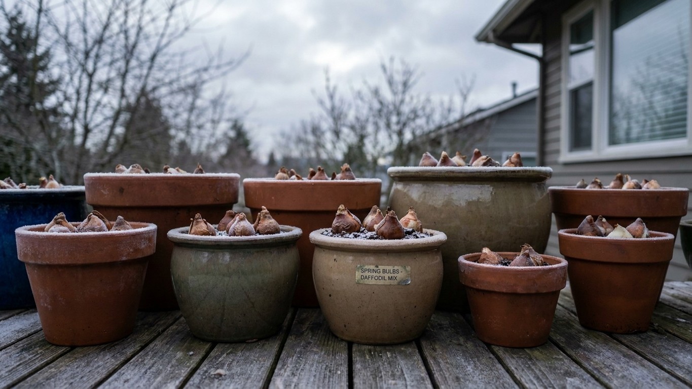 Growing Spring Bulbs in Containers in Washington