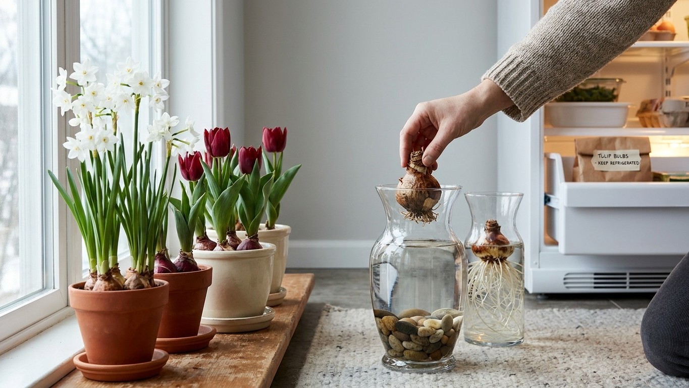 Forcing Spring Bulbs Indoors in Washington