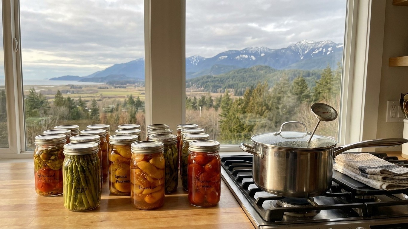 Canning at Altitude in Washington: What Your Elevation Changes