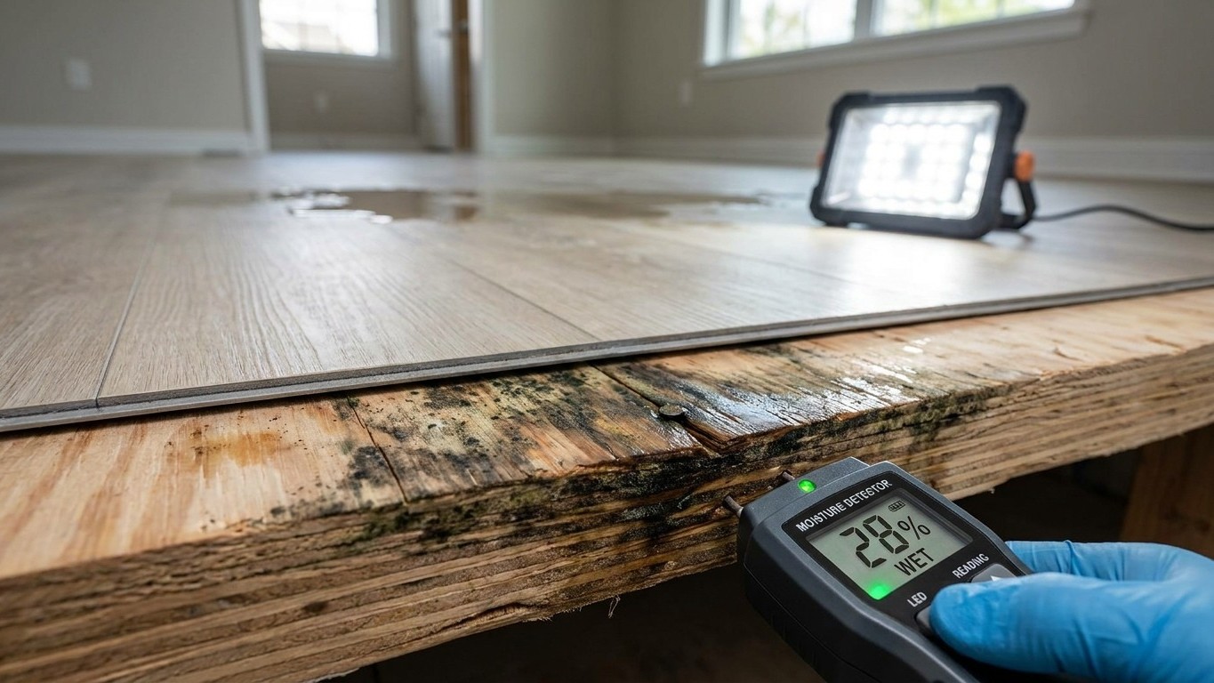 A Flooded Floor: What Can Be Saved