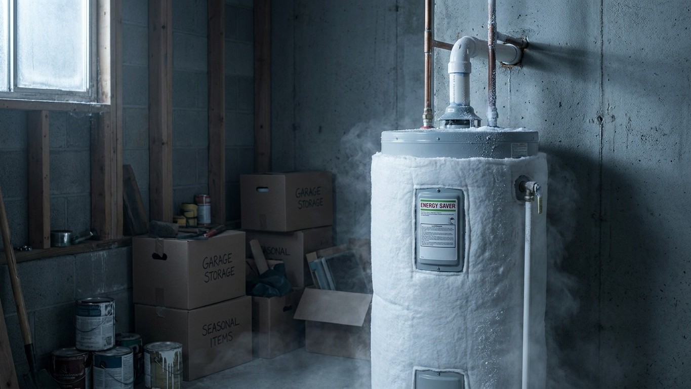 A Water Heater in a Garage or Crawlspace