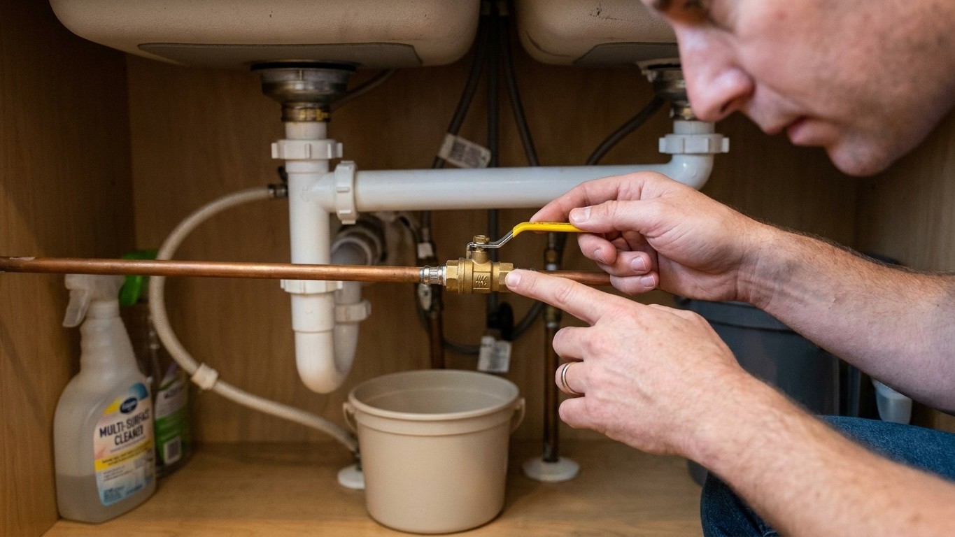 Where the Water Shut-Off Is, and Why to Find It Today