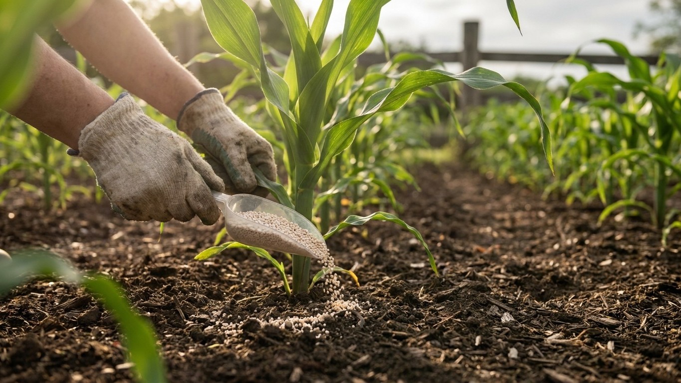 Feeding Sweet Corn: Knee High, Then First Silk
