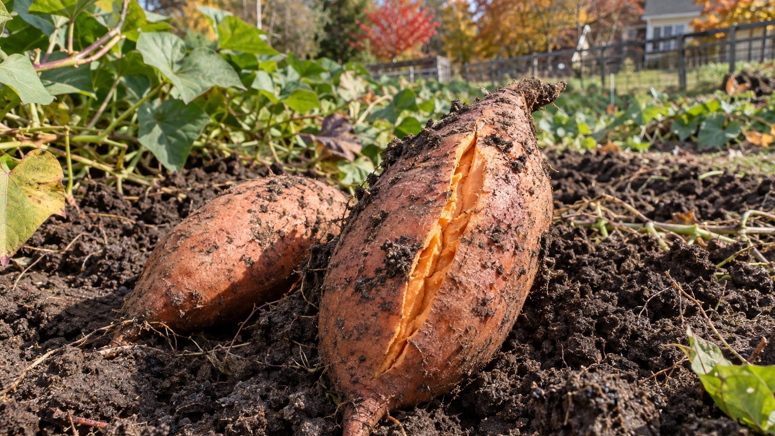 Watering Sweet Potatoes: Steady, Then Dry